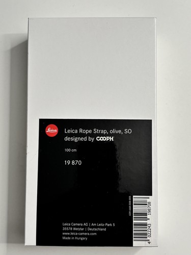 Leica rope strap - by, cooph