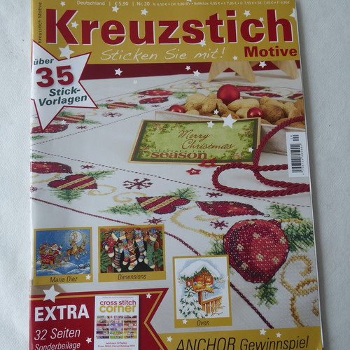 Stickvorlagenheft kreuzstich - stickvorlagenheft,