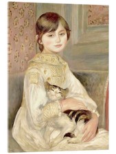 Acrylglasbild Julie Manet mit