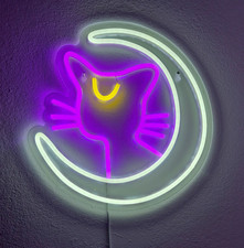 Sailor Moon Neon Schild LUNA