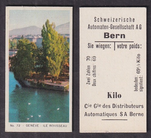 Wiegekarte schweiz bern genf - 1,
