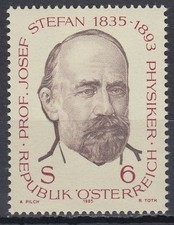 Österreich Austria 1985 ** Mi.1807 Josef Stefan Physiker Physicist