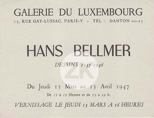 Hans bellmer zeichnungen - hans,