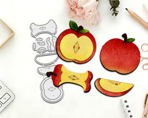 Apple metall stanzformen set - metall,