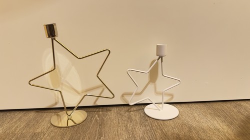 Hse kerzenständer stern gold - hse,