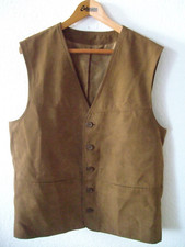 Weste Kunst Lederweste Jacke Lammleder Bikerweste Herren Prince Motorrad 56 XXL