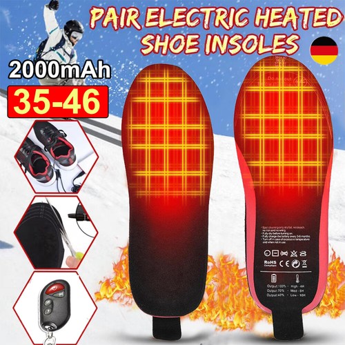Beheizbare einlegesohlen - 2x,