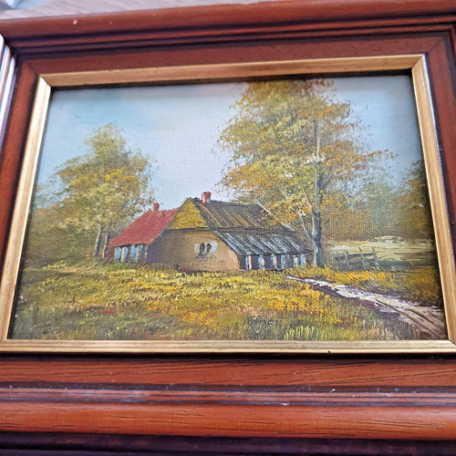 Landschaftsbild gemalt vom - landschaftsbild,,
