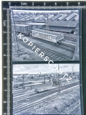 2.Neg.Foto 1958 Kohlensäure-Wagen EYACHER DB543122 Bahnhof Düsseldorf-Lierenfeld