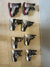 Verschiedene Schlittschuhe Bei