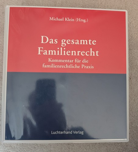 Das gesamte familienrecht - gesamte, –
