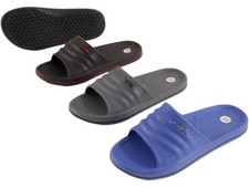 Herren Badeschuhe Badelatschen Pantoletten Duschlatschen Badeschlappen / 181336