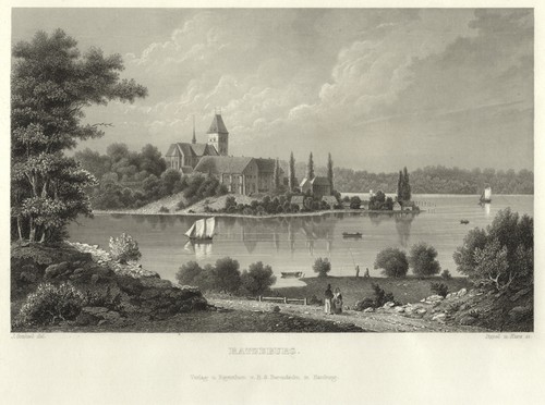 Ratzeburg original stahlstich - ratzeburg,