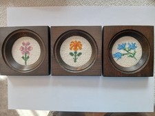 3 Vintage-Stickbilder (je ca. 95 mm x ca. 92 mm)