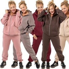 Jogginganzug 2 Teiler Baumwolle Jogger Freizeit Hausanzug Hose & Jacke | M - 4XL