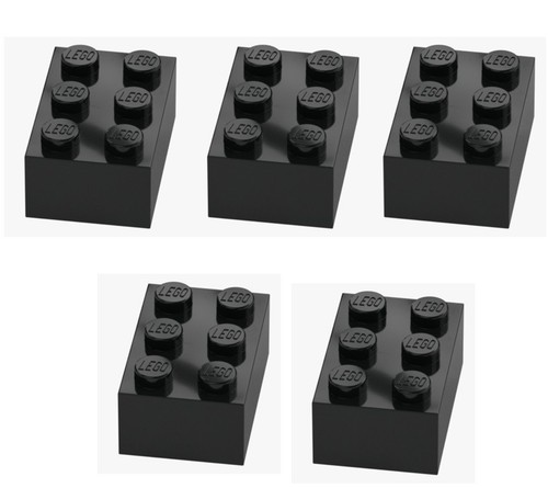 Lego stein 2x3 schwarz - stein,