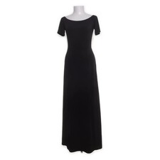 Lascana, Maxikleid, Größe: 36, Schwarz, Polyester/Elasthan, Einfarbig #BxE