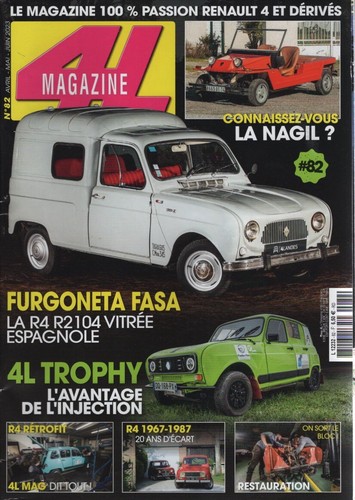 Magazin renault 4 - 4, export