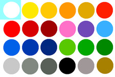 Punkte Aufkleber Sticker