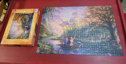 Puzzle kinkade disney - puzzle,