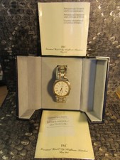IWC Schaffhausen Stahl/Gold 585 aus 1984 mit original Juwelier-Zertifikat✨