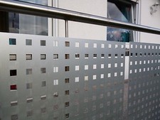 Balkongeländer Lochblech Aluminium  Qg 20-50 , Balkonverkleidung, ,Geländer,