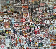 222 Sticker St.Pauli Aufkleber Mix Sticker FC Sankt Ultra ALLES VERSCHIEDENE USP