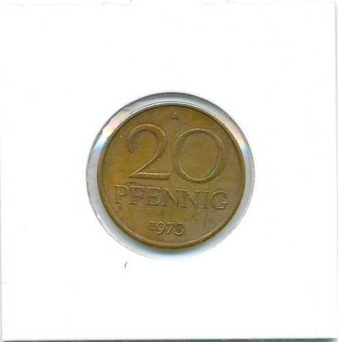 Ddr pfennig 1973 - 20, –