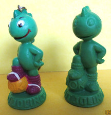 2 Werbefiguren (dabei Rohling) - AOK  "Fit mit Jolinchen"