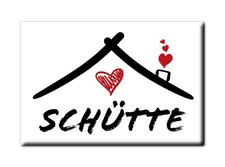 Schütte Kühlschrankmagnet Familie Name Nachname Love Geburtstag Grad Gift