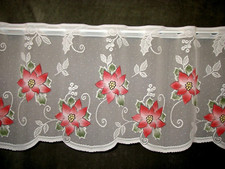 Schöne Weihnachts-Gardine