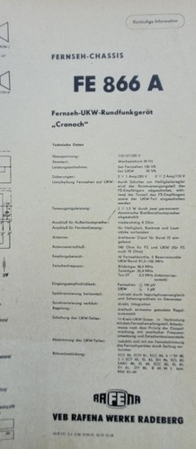Veb rafena werke radeberg - rafena,