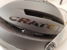 726F Cratoni Commuter S - M 54 - 58 cm Fahrradhelm mit Visier Helm  Schutztasche