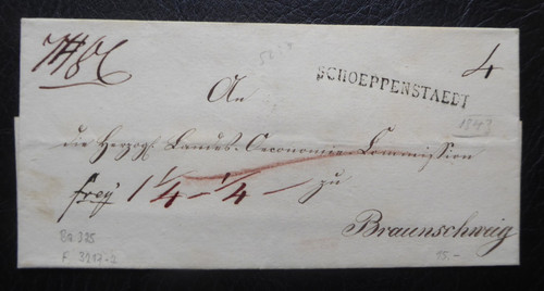 Vorphilatelie brief stempel - vorphilatelie,
