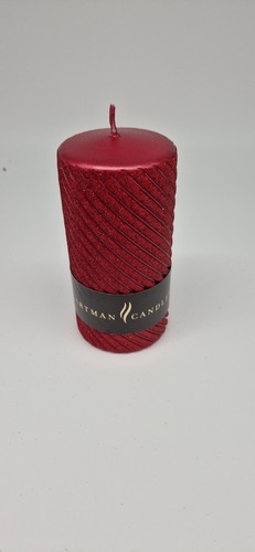 Kerzen neu rot - cm, rot/glitzer