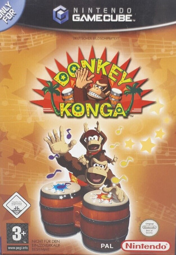 Nintendo gamecube donkey konga - gamecube,