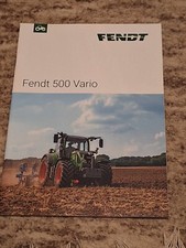 Fendt 500 Vario   Prospekt