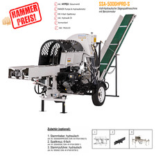 Lumag Benzin Sägespaltautomat SSA500G H PRO S Benzin Holzspalter 🔥