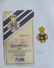 Orden Abzeichen Göde Preussen