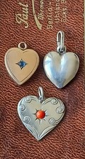 Herzförmige charm anhänger - 3,