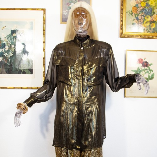 Vintage 80er jahre - vintage, metallic