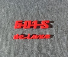 601 S de Luxe   Schriftzug