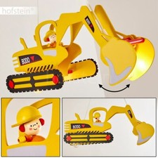 Kind Pendel Leuchten Bagger Kinder Spiel Jungen Zimmer Lampen Hänge Beleuchtung