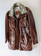 Vintage Herren-Lederjacke von