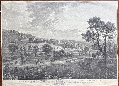 Antike nordwestansicht von - antike,