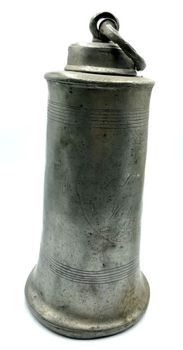 Antik zinn kanne mit - zinn,
