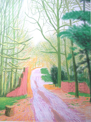 David hockney lithographie - hockney,