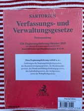 SARTORIUS Verfassungs- und