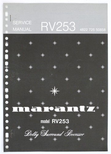 Original marantz rv253 dolby - marantz,