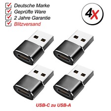 4x USB A auf USB C Adapter OTG - USB Stick Laptop Samsung Xiaomi MacBook Buchse